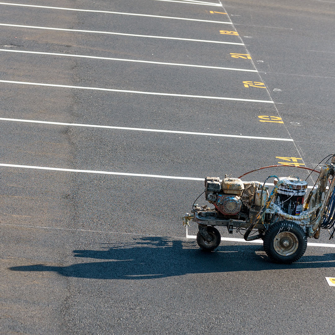 Parking Lot Line Striping Contractor Algonquin IL